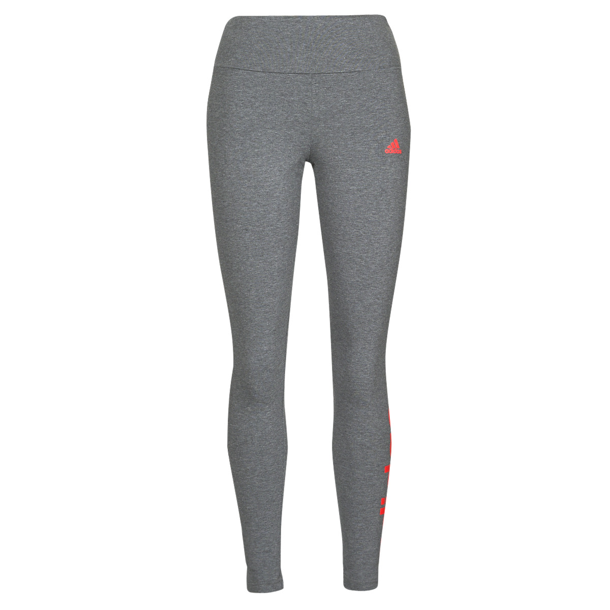 Adidas Sportswear dark grey heather/vivid red LIN Leggings DGEHmiV0